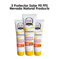 NEVADA NATURAL PRODUCTS - 3 Protector Solar 90 SPF