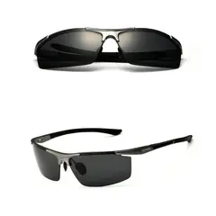 VEITHDIA - Lentes Negro Polarizado UV400 Mod. 6588 - Genieka
