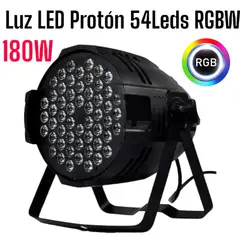 OEM - Luz LED Protón de 54Leds 180Watts RGBW DMX