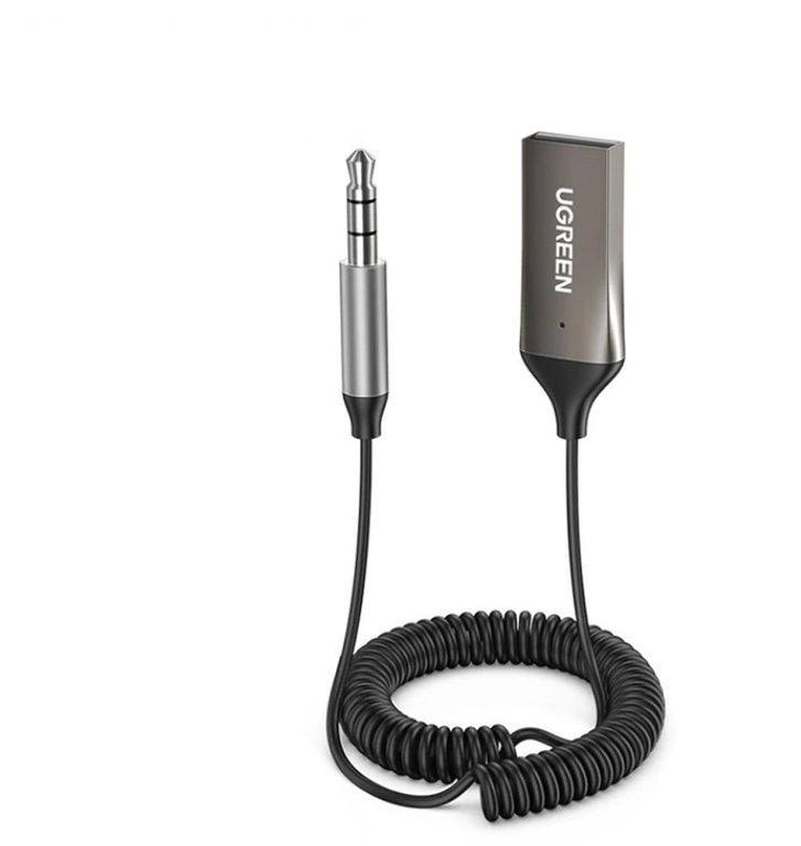 Adaptador RX Bluetooth 5.3 Audio Stereo 3.5mm TRS AUX