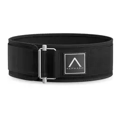 ALPHA FIT - Cinturon gym - Correa gym - Soporte lumbar Powerlifting