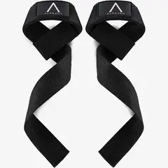 ALPHA FIT - Straps Para Levantamiento De Pesas Gym - Muñequera Alphafit