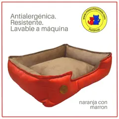 GENERICO - CAMA PARA PERROS 90X75CM TALLA XXL ANTIALÉRGICA Y LAVABLE