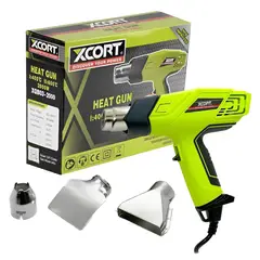 XCORT - Pistola de Calor 2000W 600ºc + 3 Boquillas Xqb03-2000