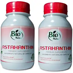 BIONUTREC - PACK OFERTA X 2 ASTAXANTINA antioxidante x 80 capsulas -