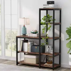 VENTITAS HOME - Librero Organizador Industrial Simón Gales y Negro