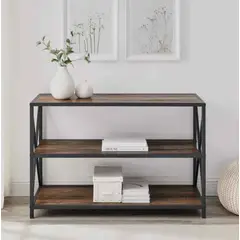 VENTITAS HOME - Estante Industrial Faxina Gales y Negro