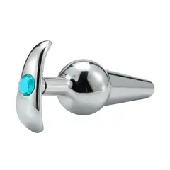 GENERICO - Plug anal de metal de11x34cm