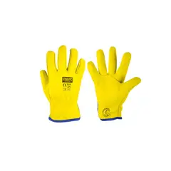 STEEL PRO - GUANTE DE CUERO PUÑO CORTO AMARILLO STEELPRO ESTANDAR