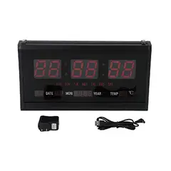 OTTOWARE - Reloj Led Digital de Pared