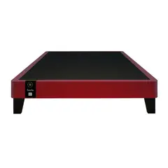 BARAKA HOME - Base De Cama Europea Carintia 2 Plz - Rojo
