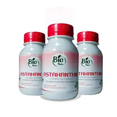 BIONUTREC - 03 FRASCOS ASTAXANTINA - antioxidante # 1 en el mundo -