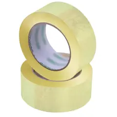 GENERICO - Cinta de embalaje adhesiva para carton 200 Yardas-pack de 3