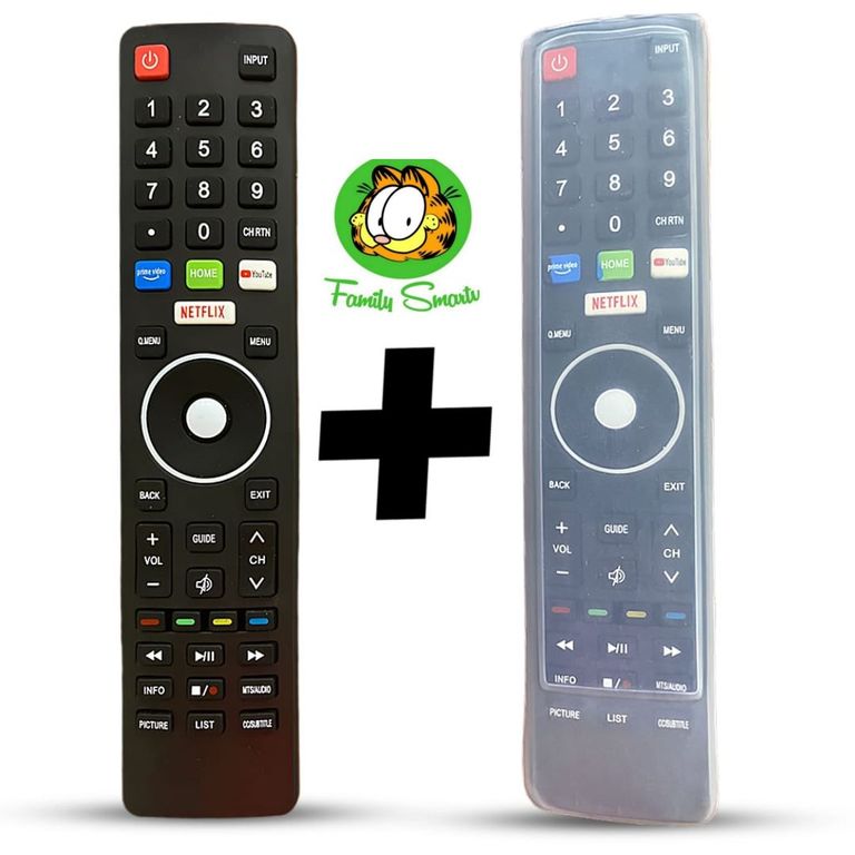 Control Remoto Para Tv Smart Bgh + Funda Silicona Suave