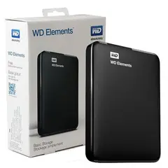 WESTER DIGITAL - Disco Duro Externo 1TB Western Digital USB 3.0 Negro. WDBUZG0010BBK