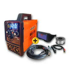 REDBO - Soldadora Inversora Mig 120Amp con Lentes Fotosensible