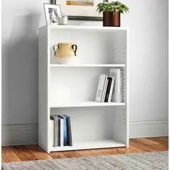 VENTITAS HOME - Librero Organizador Lana Blanco