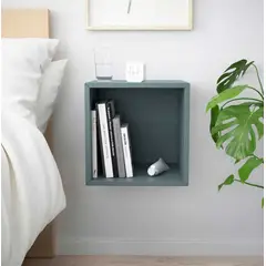 VENTITAS HOME - Cubo Repisa Turquesa