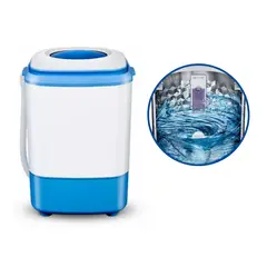 GENERICO - Mini lavadora portátil con canastilla y escobilla