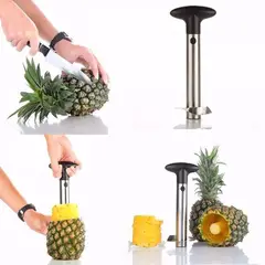 GENERICO - Cortador de Piñas de Acero Inoxidable