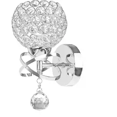 HOME NEAT - Lámpara de Pared Estilo Moderno Colgante de Cristal