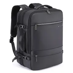 ARCTIC HUNTER - Mochila Hombre 0350 Expandible Viaje Laptop Negro