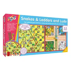 GALT - Juego de mesa - Snakes Ladders y Ludo