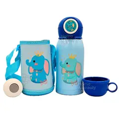 GENERICO - TERMO KAWAI CON LUZ 500 ML CELESTE