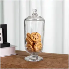 INSPIRA - Bombonera dulcera de vidrio con tapa Diseño Aleatorio
