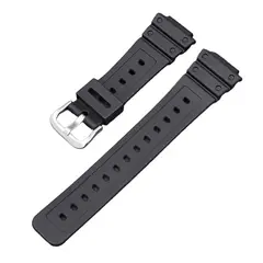 GENERICO - Correa Repuesto para CASIO G-SHOCK DW-5600 GA-2100 - Negro