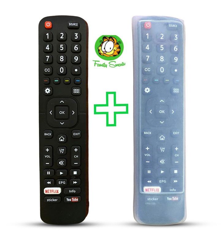 Control remoto hisense para smart tv Funda Silicona Suave