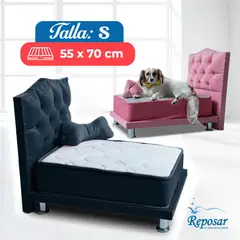 REPOSAR EL DESCANSO IDEAL - Cama Mascota PREMIUM trio S color Negro My Pet