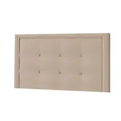 MAVISAC - Cabecera Alexa Plaza Y Media Color Beige - Tela
