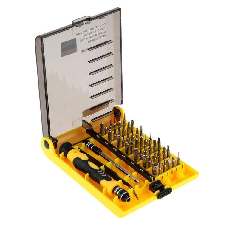 Destornillador perilleros precisión 45 en 1, kit de herramientas