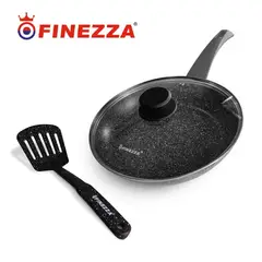 FINEZZA - Sarten Roca Volcánica 22 cm connTapa
