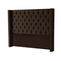 MAVISAC - Cabecera Master Rey Plaza King Color Chocolate - Tela