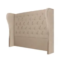 MAVISAC - Cabecera Safiro Plaza King Color Beige - Tela
