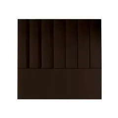 MAVISAC - Cabecera Tosco Plaza Queen Color Chocolate - Ultracuero