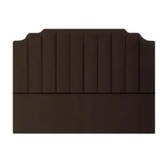 MAVISAC - Cabecera 24KF Plaza Y Media Color Chocolate - Tela