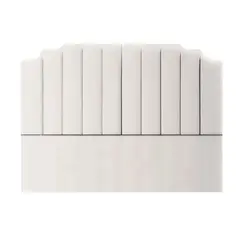 MAVISAC - Cabecera 24KF Plaza King Color Marfil - Tela