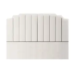 MAVISAC - Cabecera 24KF Plaza King Color Marfil - Ultra Cuero