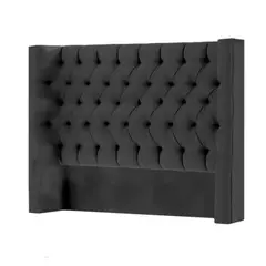 MAVISAC - Cabecera Knightsbridge Dos Plazas Color Gris - Tela