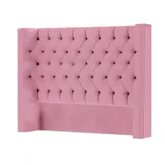 MAVISAC - Cabecera Knightsbridge Plaza King Color Rosado - Tela