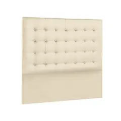 MAVISAC - Cabecera Hades Dos Plazas Color Marfil - Ultra Cuero