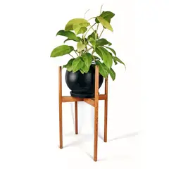 UN CUARTO VERDE - Parante de Madera para Plantas y Macetas hasta 35cm