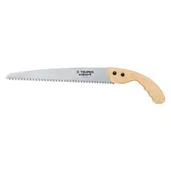 TRUPER - Serrucho de poda hoja recta 13 mango madera