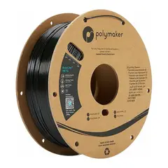 POLYMAKER - FILAMENTO POLYLITE PETG NEGRO 175MM 1KG