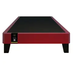 BARAKA HOME - Base De Cama Europea Carintia 1.5 Plz - Rojo
