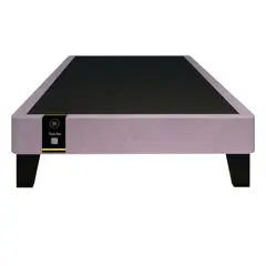BARAKA HOME - Base De Cama Europea Carintia 1.5 Plz -Lila