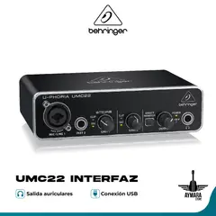 BEHRINGER - INTERFAZ DE AUDIO USB UPHORIA UMC22